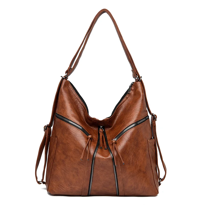 vintage shoulder Messenger bag soft leather fashion trend custom shipping women handbag, Customized
vintage shoulder Messenger bag soft leather fashion trend custom shipping women handbag, Customized