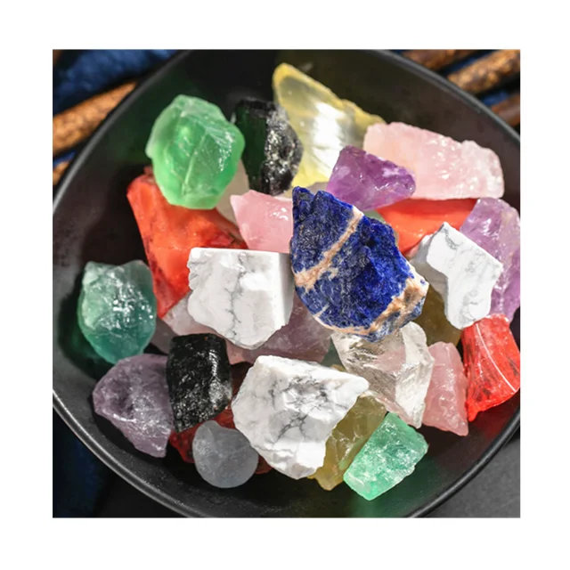 Natural quartz raw semi-precious stone crafts healing mix color crystal rough for sale
Natural quartz raw semi-precious stone crafts healing mix color crystal rough for sale
