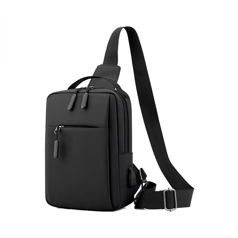 Newest Stylish Waterproof USB Charging Leisure Sling Bag Single Shoulder Crossbody Bag Travel Custom Designer Chest Bag For Men
Newest Stylish Waterproof USB Charging Leisure Sling Bag Single Shoulder Crossbody Bag Travel Custom Designer Chest Bag For Men