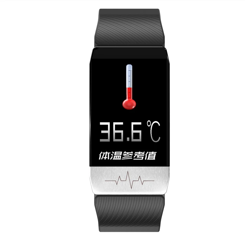 Electrocardiograph watch T1 body temperature smart watch body temperature equipment body temperature meter for xiaomi mi band 5
Electrocardiograph watch T1 body temperature smart watch body temperature equipment body temperature meter for xiaomi mi band 5