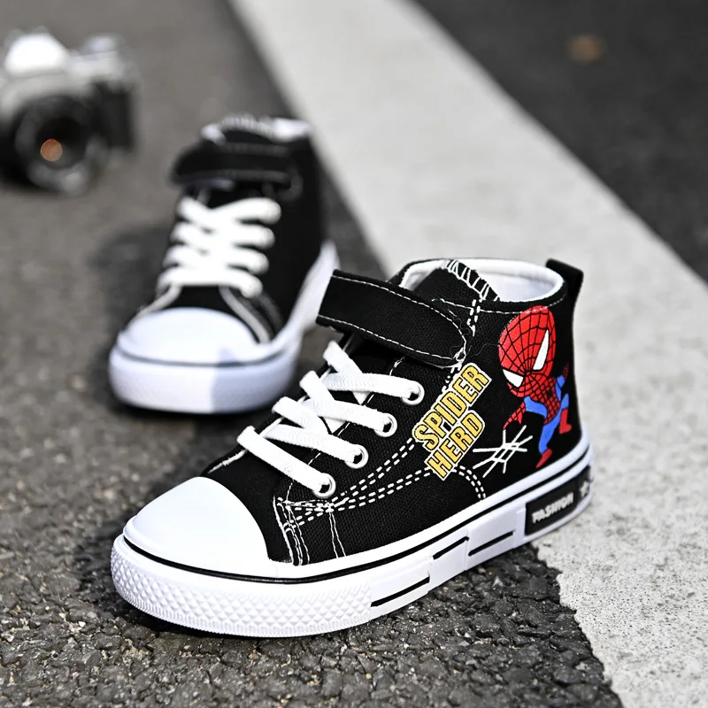 Nian OEM Kinderschuhe cute cartoon high top fabric canvas shoes children's shoes, Black pink green yellow
Nian OEM Kinderschuhe cute cartoon high top fabric canvas shoes children's shoes, Black pink green yellow