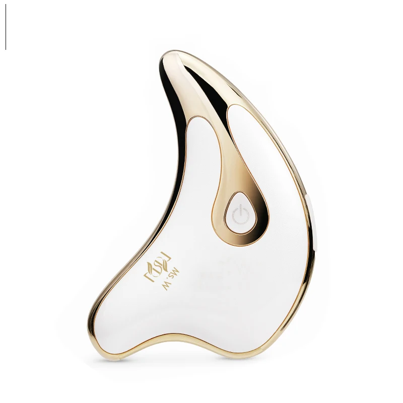 Vibrating crystal gua sha roller / bian stone/ facial slimming massage gua sha-tool, Gold
Vibrating crystal gua sha roller / bian stone/ facial slimming massage gua sha-tool, Gold