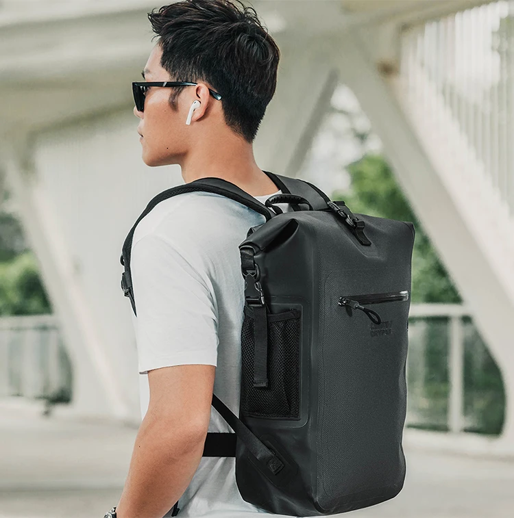 OSAH 22L Black Fashionable Backpack for School Travel Bussiness/ PVC Waterproof Hasp Laptop Bag Contains PC Inner for Daily
OSAH 22L Black Fashionable Backpack for School Travel Bussiness/ PVC Waterproof Hasp Laptop Bag Contains PC Inner for Daily