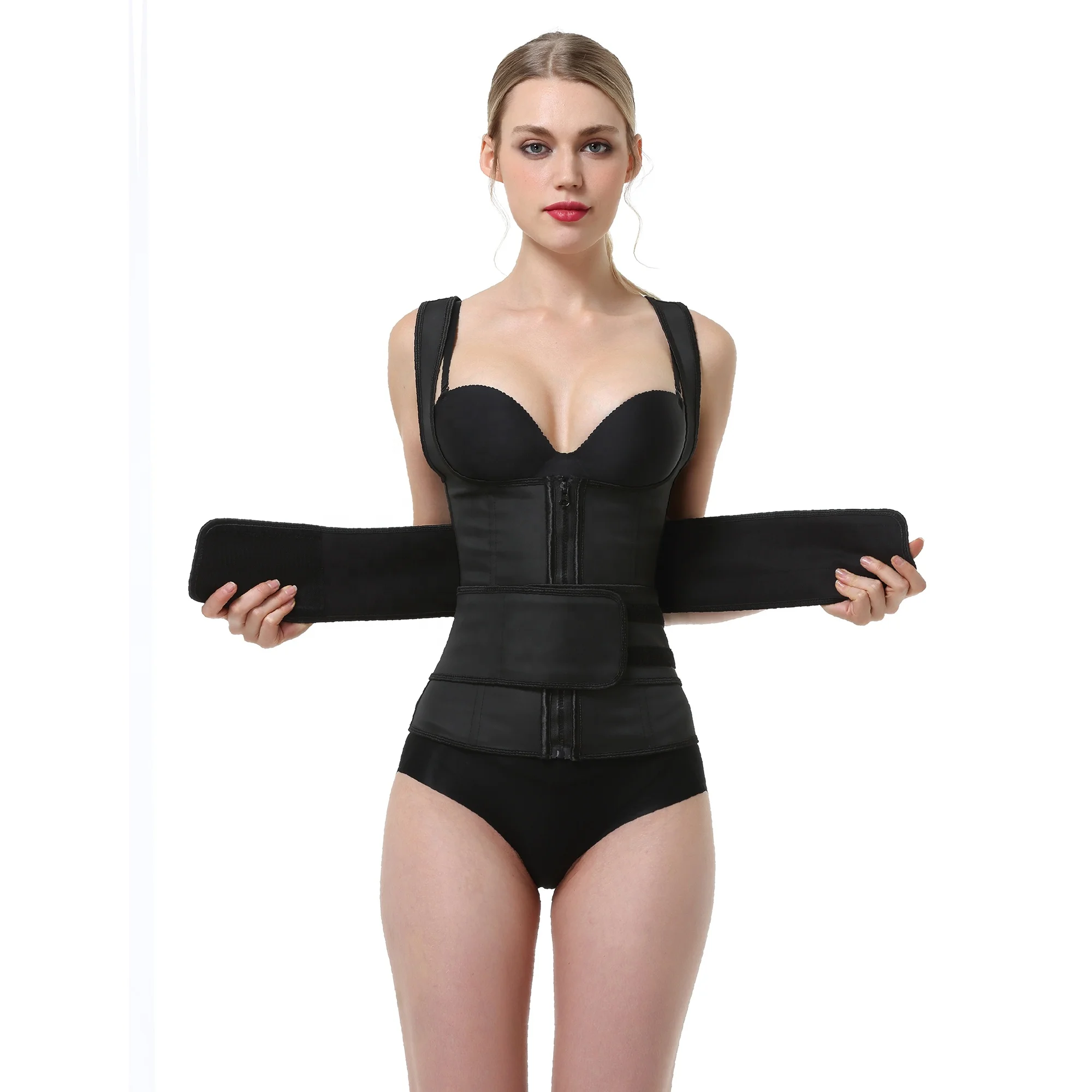 Factory Supply Fajas Slim Shapewear Custom Logos Sweat Corset Waist Trainer Belt For Women
Factory Supply Fajas Slim Shapewear Custom Logos Sweat Corset Waist Trainer Belt For Women