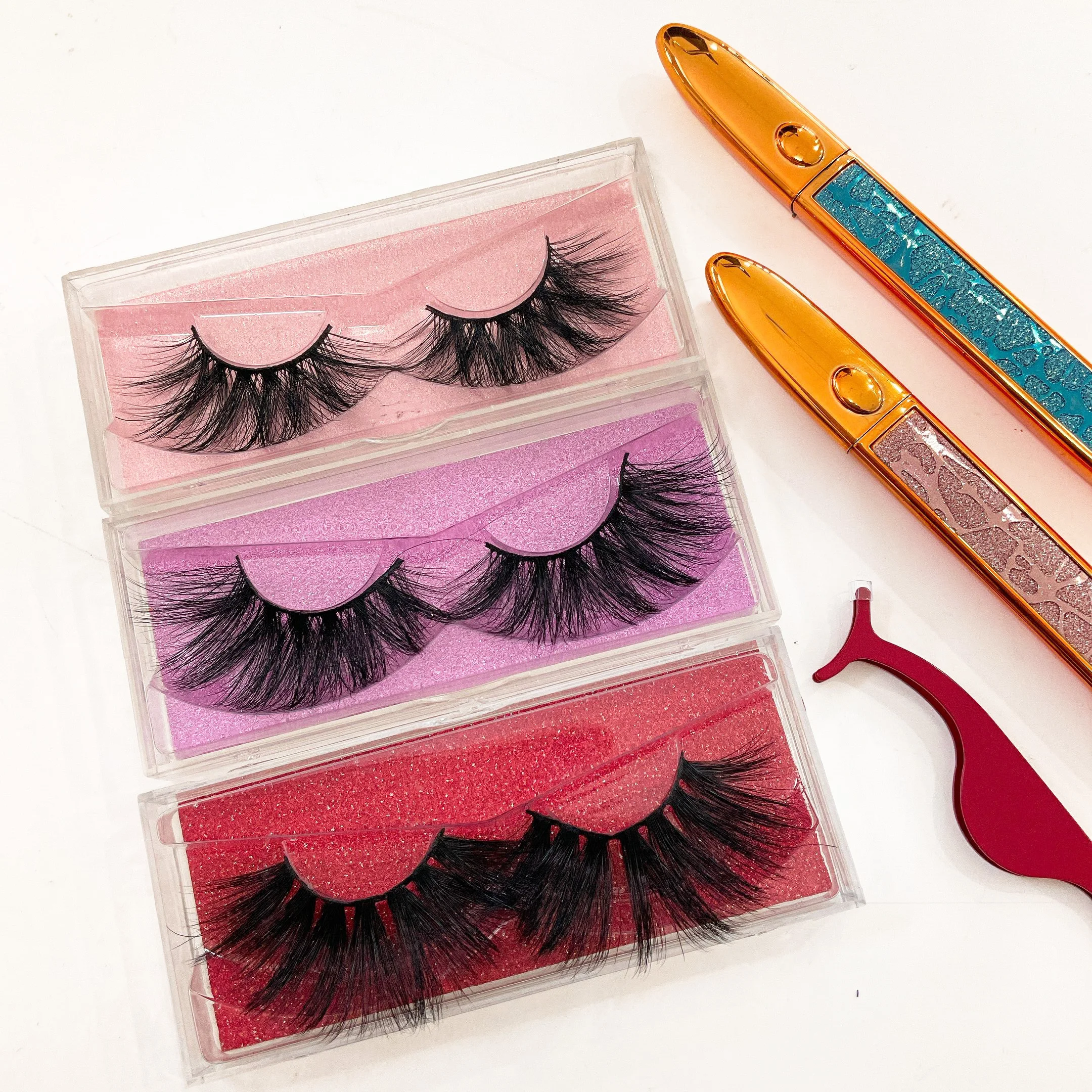 Wholesale factory super fluffy 3d mink lashes faux false eyelashes 5d mink 20mm eyelashes, Black
Wholesale factory super fluffy 3d mink lashes faux false eyelashes 5d mink 20mm eyelashes, Black