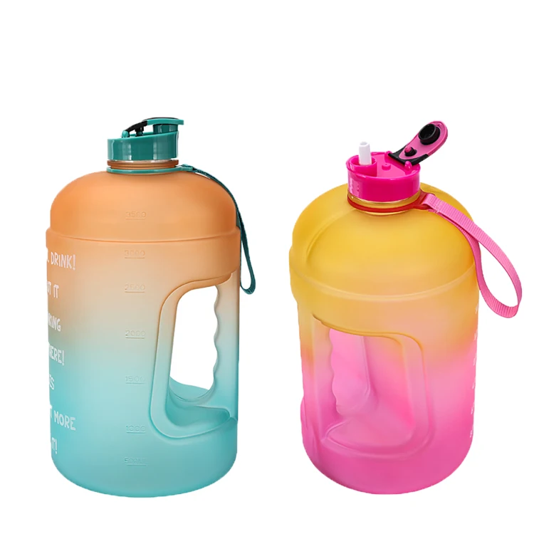 best seller gallon Large motivational Capacity Water Bottle PETG Plastic Time Marker Fitness for Outdoor sport, Customized color
best seller gallon Large motivational Capacity Water Bottle PETG Plastic Time Marker Fitness for Outdoor sport, Customized color