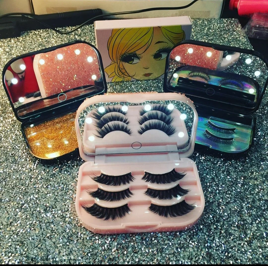 Meetbeauty 3d 5D mink eyelashes and 2020 hot best selling led lash case eyelash vendor customized boxes private label, Black
Meetbeauty 3d 5D mink eyelashes and 2020 hot best selling led lash case eyelash vendor customized boxes private label, Black