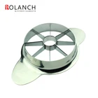 High quality Heavy Duty Stainless Steel 18/8 Apple Slicer Corer Cutter with 8 Blade Extra Large Apple Corer