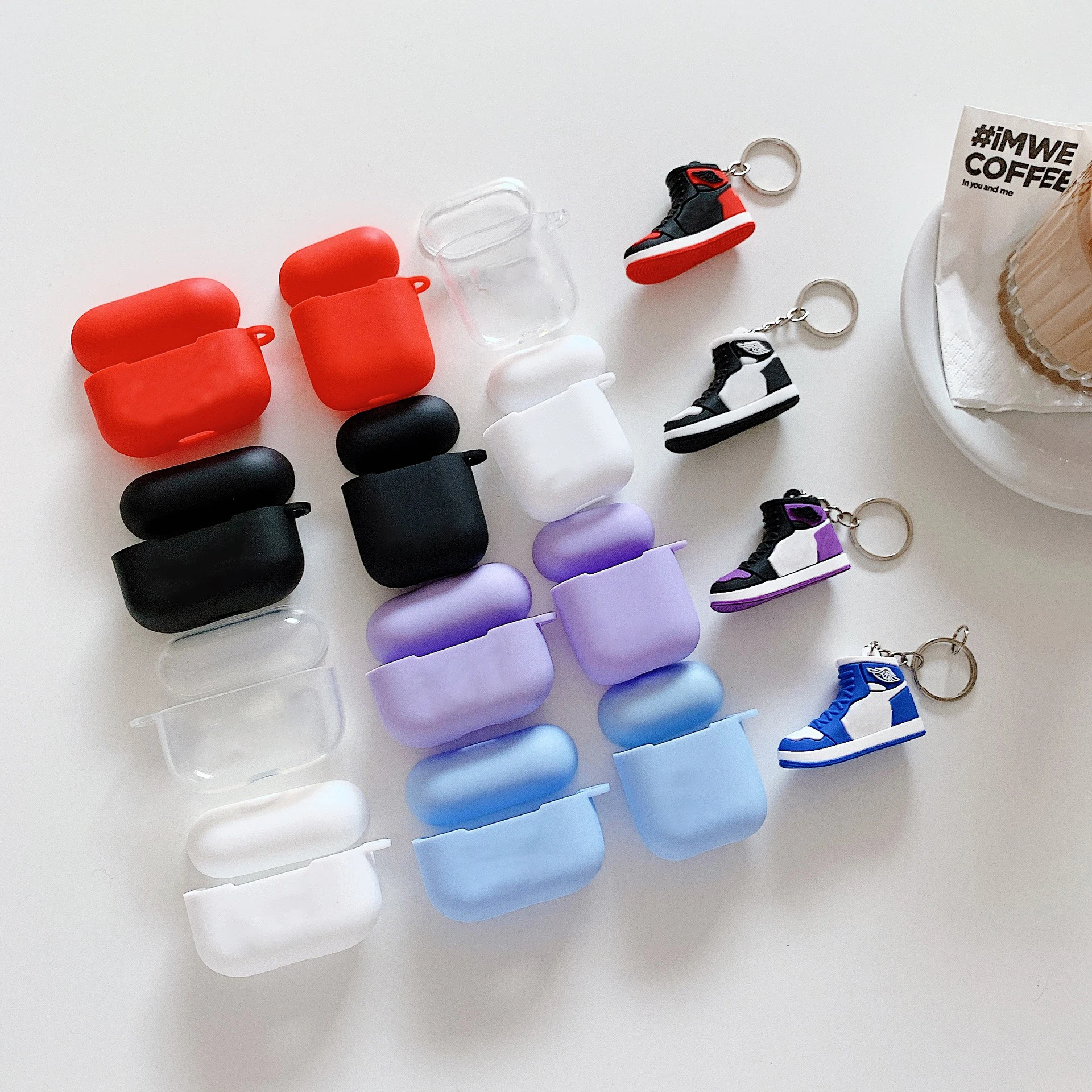Sports Tide Brand AJ Niike Design Co-Branding earphone case for airpods pro case with shoe and Lanyard for air pods 1 2 pro, Multi colors
Sports Tide Brand AJ Niike Design Co-Branding earphone case for airpods pro case with shoe and Lanyard for air pods 1 2 pro, Multi colors