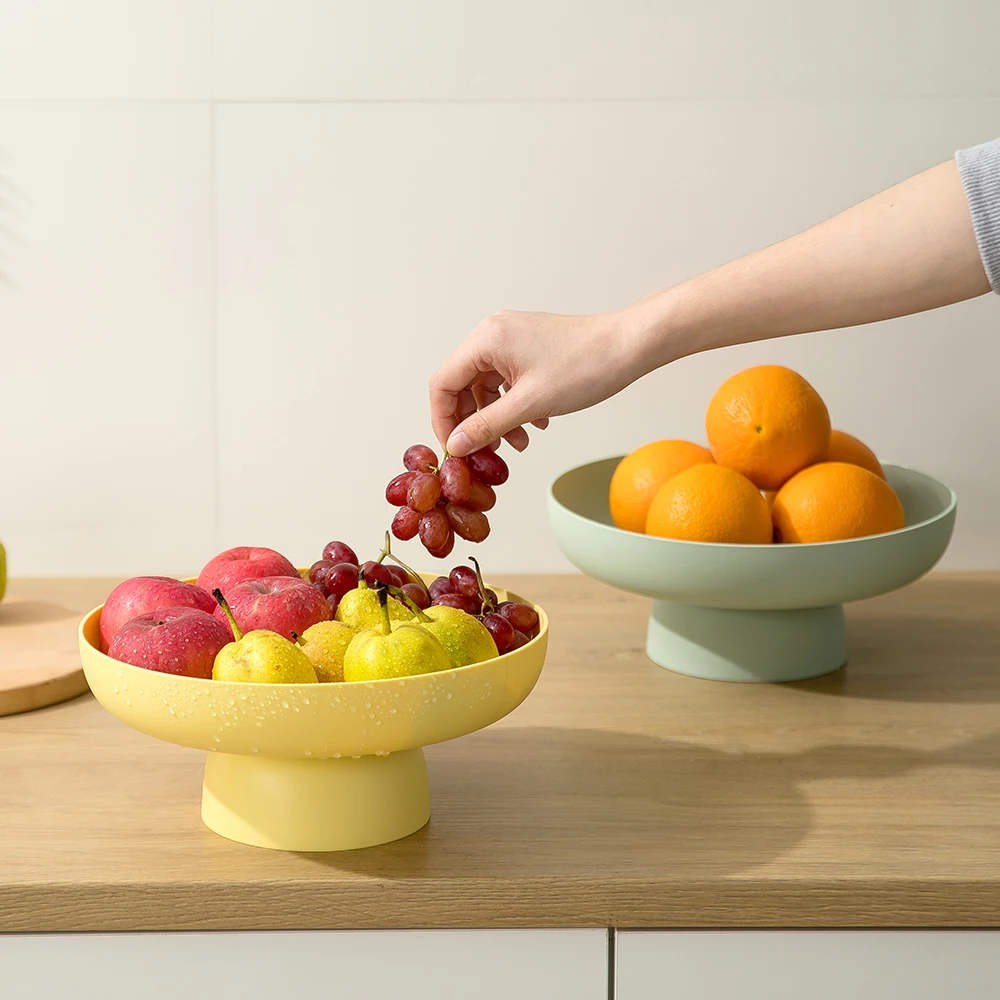 Nordic Home Decoration Fruit Plate Vegetable Bowl Pure Color Stilt Plate Modern Kitchen Dishes Kitchen Decoration Accessories
Nordic Home Decoration Fruit Plate Vegetable Bowl Pure Color Stilt Plate Modern Kitchen Dishes Kitchen Decoration Accessories