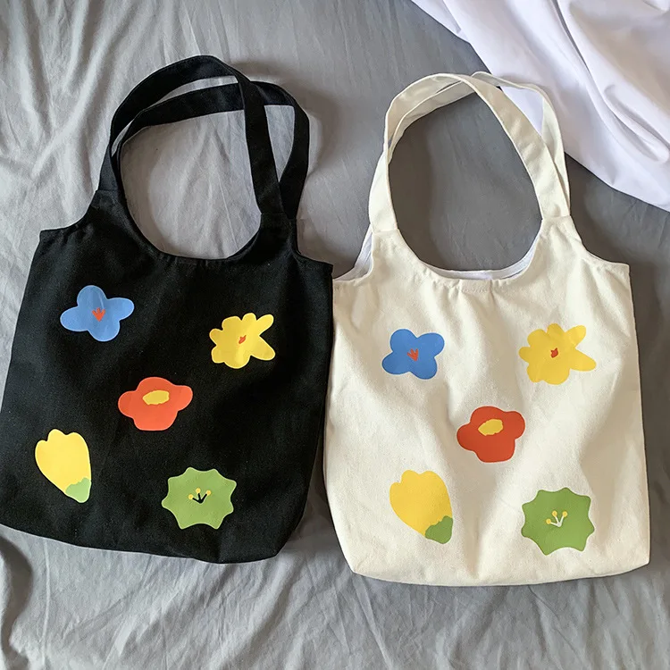 2021 summer flower print canvas bag ladies single shoulder custom lazy style casual bag wholesale, Customized color
2021 summer flower print canvas bag ladies single shoulder custom lazy style casual bag wholesale, Customized color