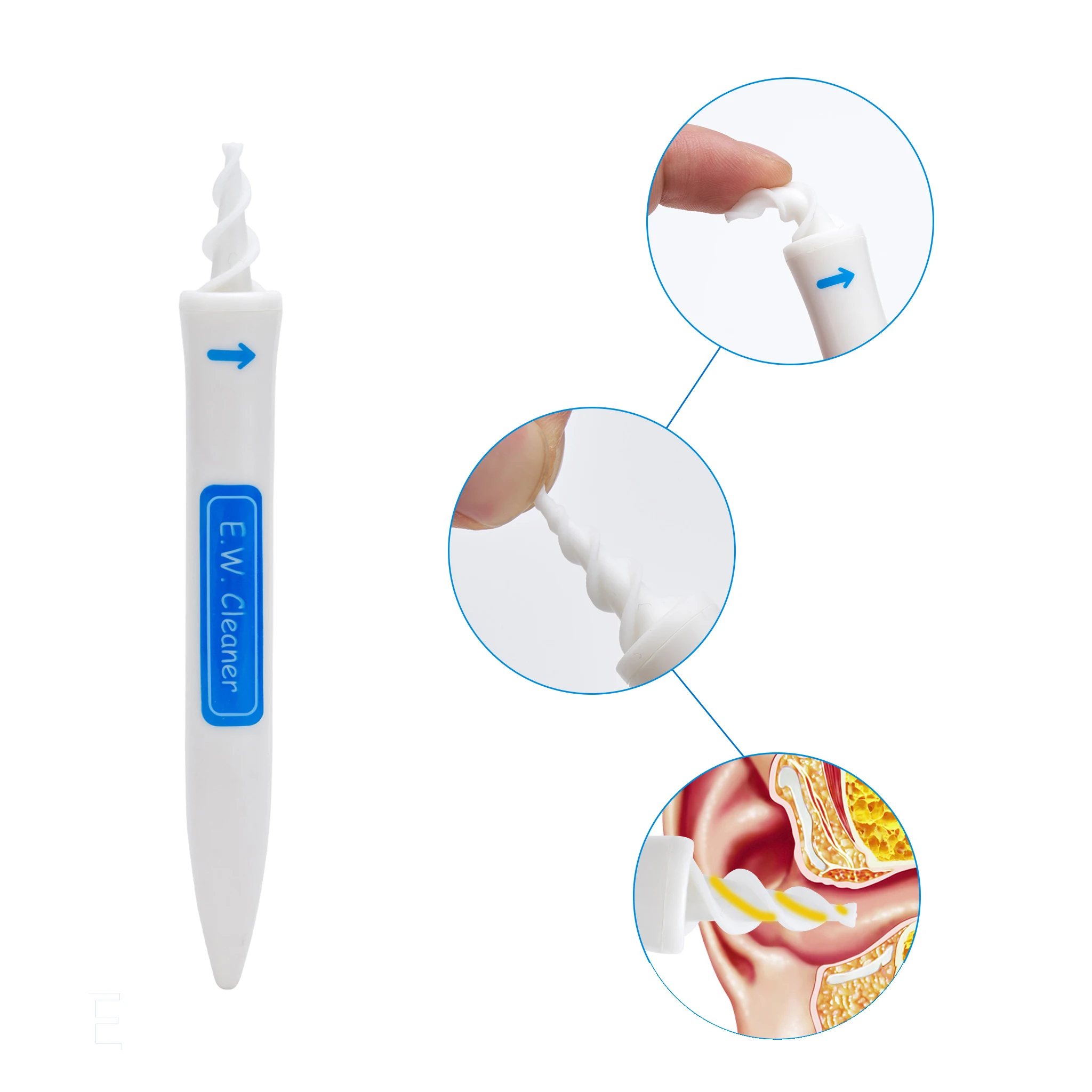 QGrips Upgrade Ear Wax Remover, Blue, or custom
QGrips Upgrade Ear Wax Remover, Blue, or custom