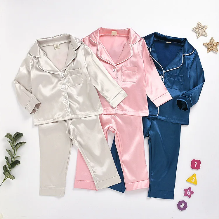 Wholesale Cotton Sleepwear Set Girls Pyjamas Satin Kids Pajamas, Picture shows 
Wholesale Cotton Sleepwear Set Girls Pyjamas Satin Kids Pajamas, Picture shows