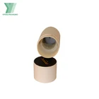 Custom luxury cardboard cylindrical shape gift packaging box round candle box