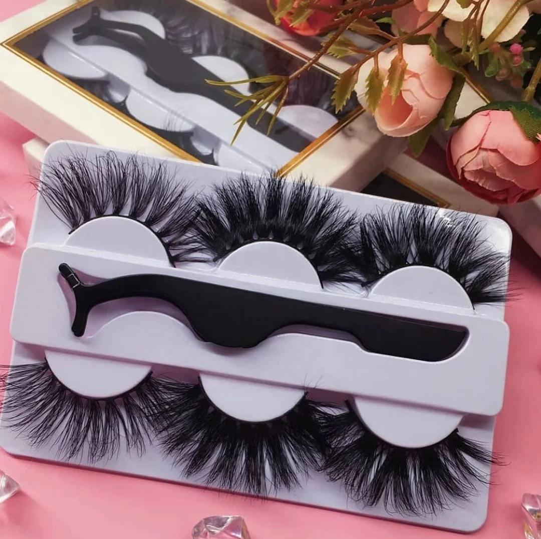 Wholesale faux Mink Eyelashes Vendor 3D silk Lashes Private Label Fluffy 5D 25mm Eyelashes With Custom Eyelash Packaging Box, Black
Wholesale faux Mink Eyelashes Vendor 3D silk Lashes Private Label Fluffy 5D 25mm Eyelashes With Custom Eyelash Packaging Box, Black