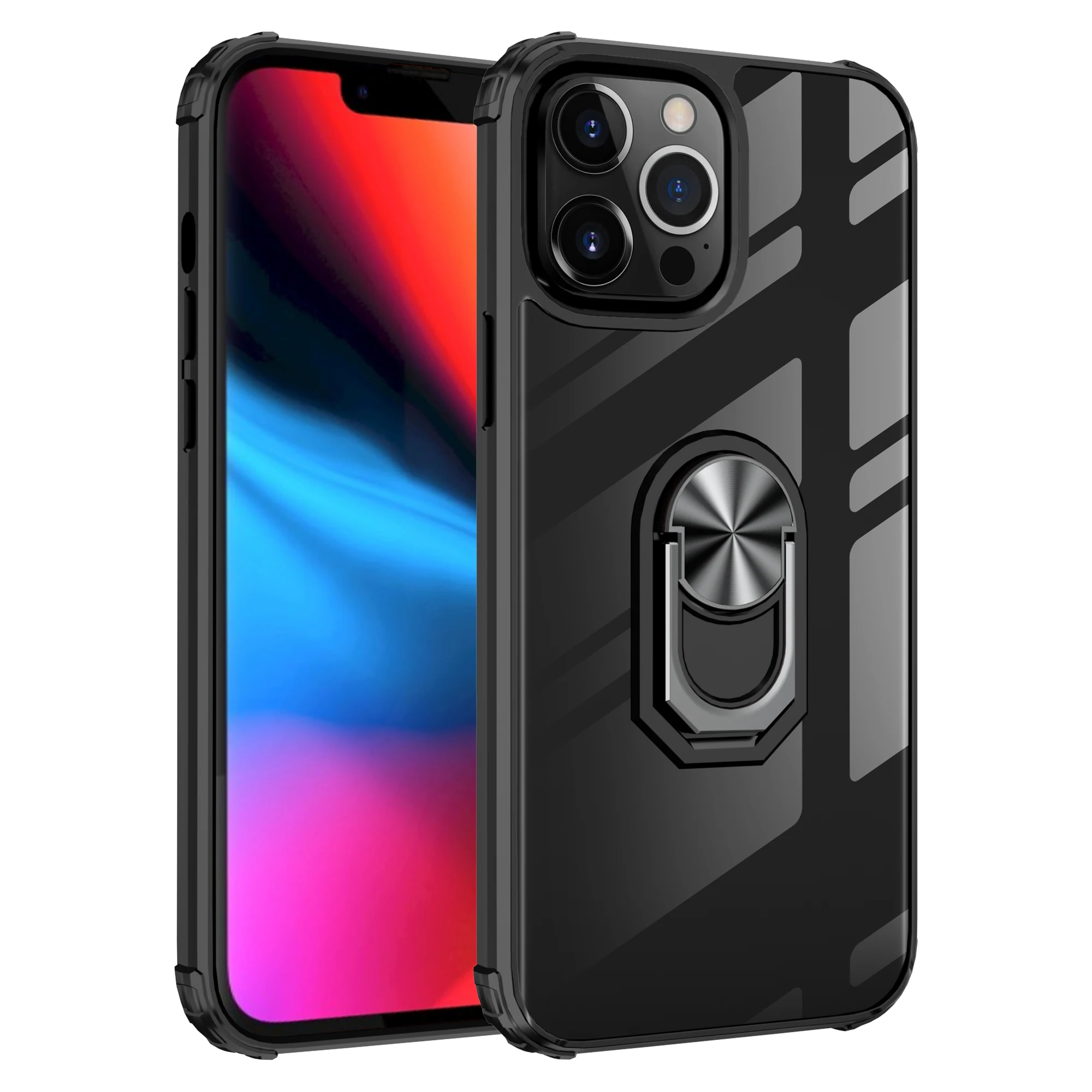 Wholesale 360 degree rotating bracket Mobile Back Cover for Huawei P40 pro lite Transparent ring phone case for Huawei P30, Silver+black,black,blue,red
Wholesale 360 degree rotating bracket Mobile Back Cover for Huawei P40 pro lite Transparent ring phone case for Huawei P30, Silver+black,black,blue,red
