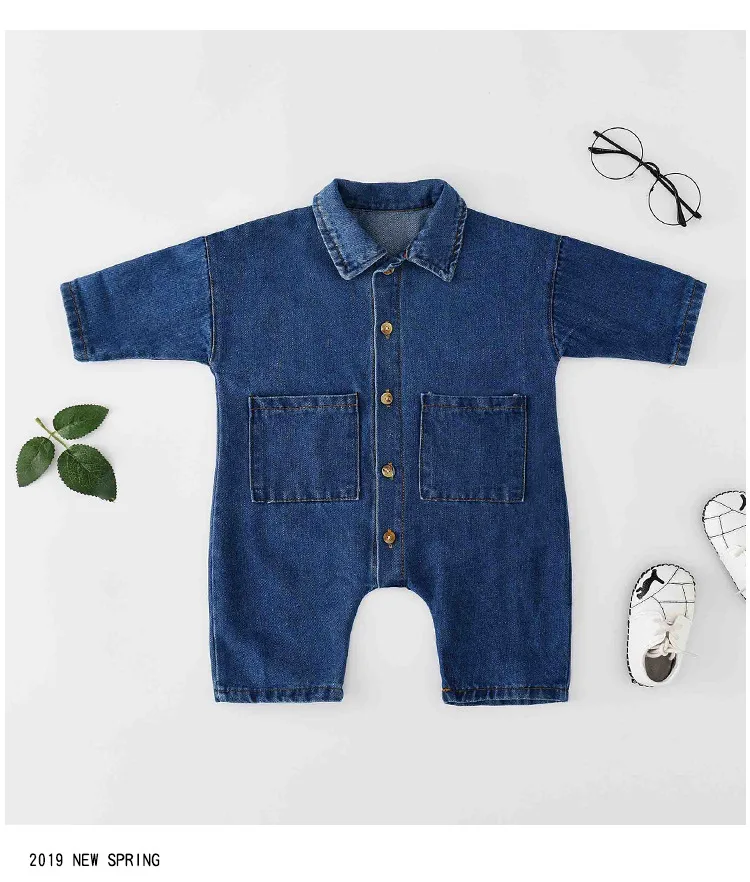 Baby jumpsuit spring Han version male baby climb children's clothes boy jumpsuit cowboy
Baby jumpsuit spring Han version male baby climb children's clothes boy jumpsuit cowboy