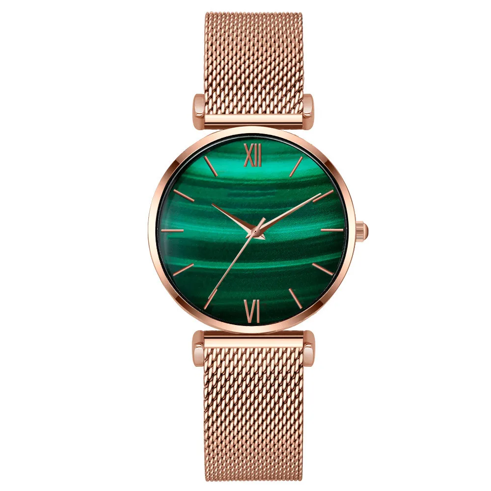 Hot sale beautiful Ready Stock Mesh Mesh Belt Fashion Ladies Green Malachite Dial Wrist Watch Women
Hot sale beautiful Ready Stock Mesh Mesh Belt Fashion Ladies Green Malachite Dial Wrist Watch Women