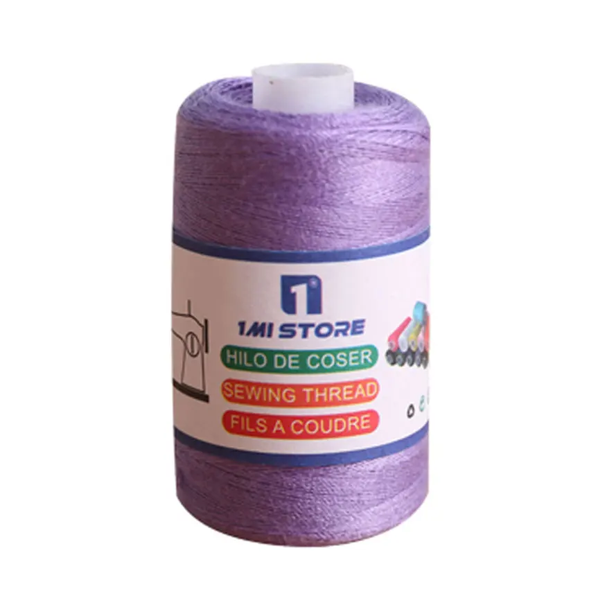 wholesale 100% polyester yarns bag sewing thread and high quality industrial sewing thread, Purple
wholesale 100% polyester yarns bag sewing thread and high quality industrial sewing thread, Purple