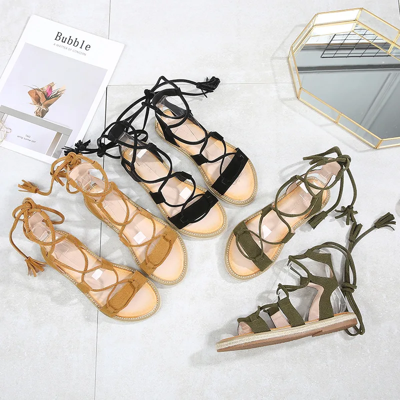 New Arrival Women Bohemian Retro Strap Flat Sandals With Wholesale Price And Low MOQ, Same as picture show
New Arrival Women Bohemian Retro Strap Flat Sandals With Wholesale Price And Low MOQ, Same as picture show