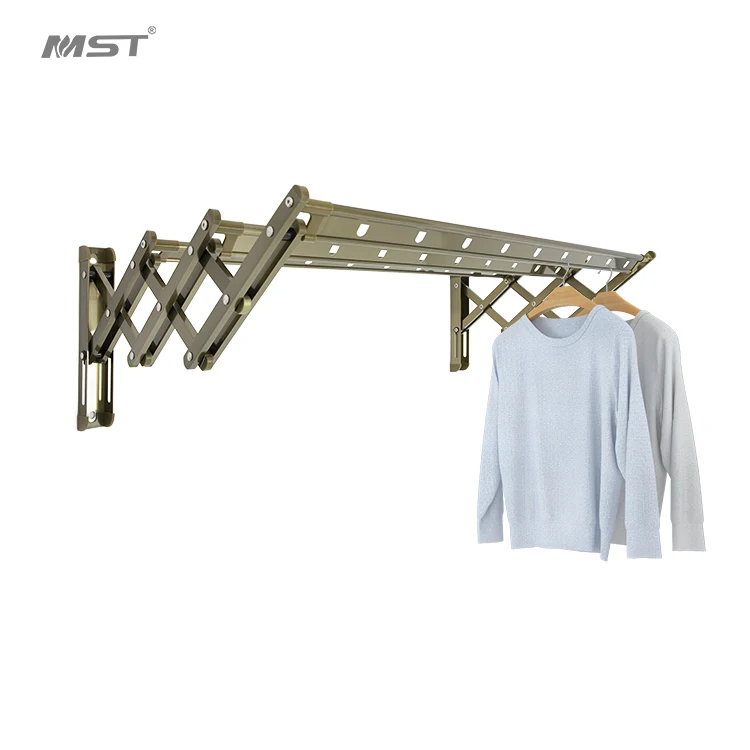 Trending Now Aluminum alloy Wall Mounted foldable clothes hanger Collapsible Organizer rack Clothes Dryer Rack for Balcony
Trending Now Aluminum alloy Wall Mounted foldable clothes hanger Collapsible Organizer rack Clothes Dryer Rack for Balcony
