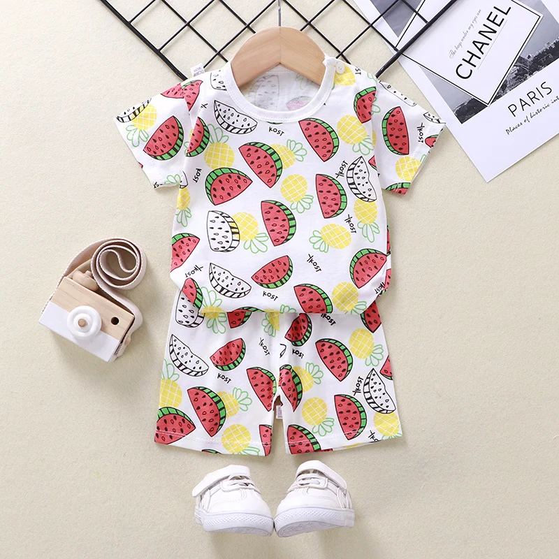 Children's cotton home clothes suit boys summer thin long-sleeved air-conditioned clothes baby pajamas girls two-piece suit
Children's cotton home clothes suit boys summer thin long-sleeved air-conditioned clothes baby pajamas girls two-piece suit