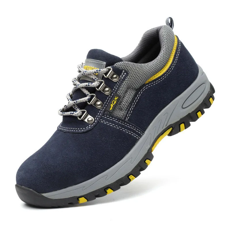 Four seasons beautiful light weight breathable rubber sole steel toe safety shoes, Black or any you want
Four seasons beautiful light weight breathable rubber sole steel toe safety shoes, Black or any you want