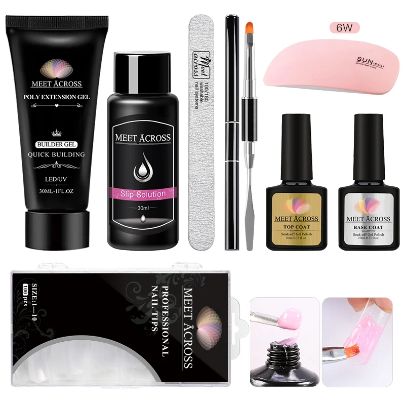 Professional private label poly gel builder gel nail extension acrylic nail start set poly gel kit with uv lamp
Professional private label poly gel builder gel nail extension acrylic nail start set poly gel kit with uv lamp