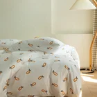 Bedding Knitted 100%cotton Bed Sheet Bedding Set Bed Runner