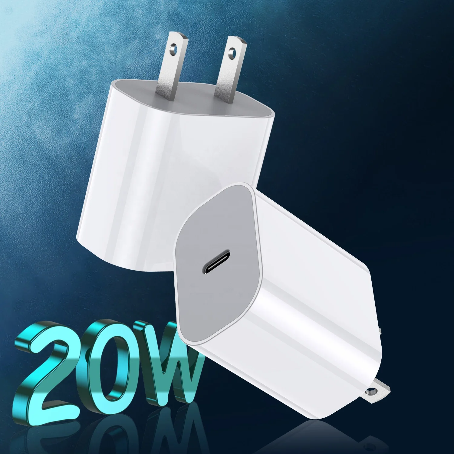 USLION 20W PD charger Original US EU plug USB C Power Adapter for iphone 12 12mini 12pro ma
USLION 20W PD charger Original US EU plug USB C Power Adapter for iphone 12 12mini 12pro ma