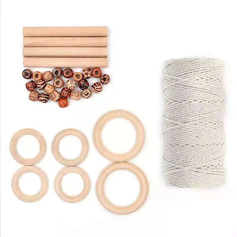 109 Yards Natural Macrame Cord 100% Soft Cotton Macrame Rope indoor DIY Plant Hanger bracket Making Macrame Kit
109 Yards Natural Macrame Cord 100% Soft Cotton Macrame Rope indoor DIY Plant Hanger bracket Making Macrame Kit