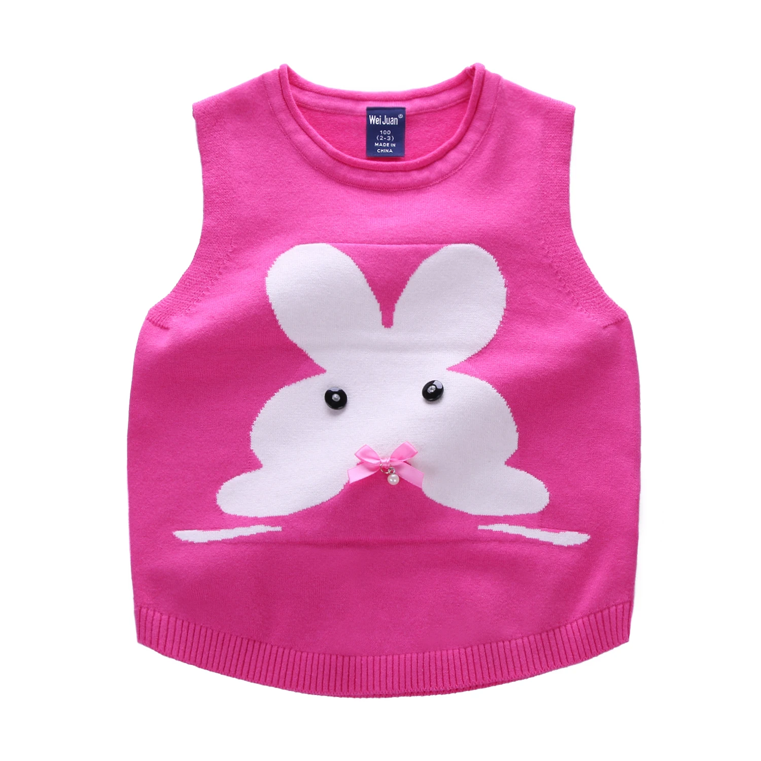 Children's Wear Kids Knitted Vest V-neck Custom Cotton Print Vest Top For girls, Plum red
Children's Wear Kids Knitted Vest V-neck Custom Cotton Print Vest Top For girls, Plum red