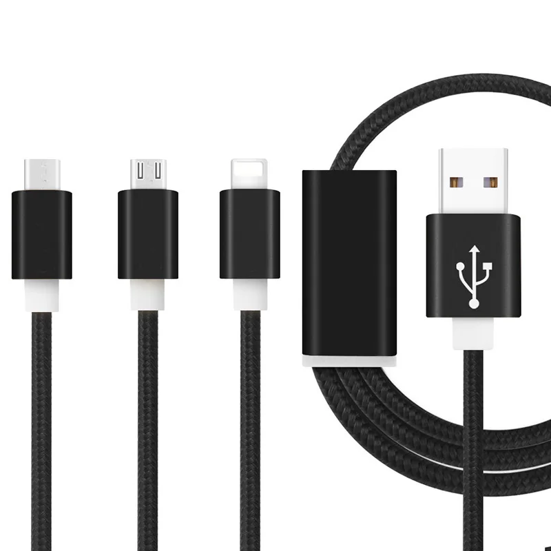 Free Sample 3 in 1 nylon braided usb cable charger for iphone type c 3in1 usb cable, Gold,silver,rose gold
Free Sample 3 in 1 nylon braided usb cable charger for iphone type c 3in1 usb cable, Gold,silver,rose gold