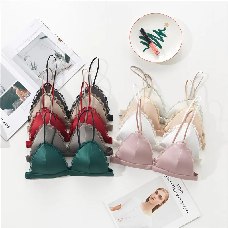 Wholesale Soild Color Patchwork lace sexy women's bra with lace cup wire bras, Picture shows
Wholesale Soild Color Patchwork lace sexy women's bra with lace cup wire bras, Picture shows