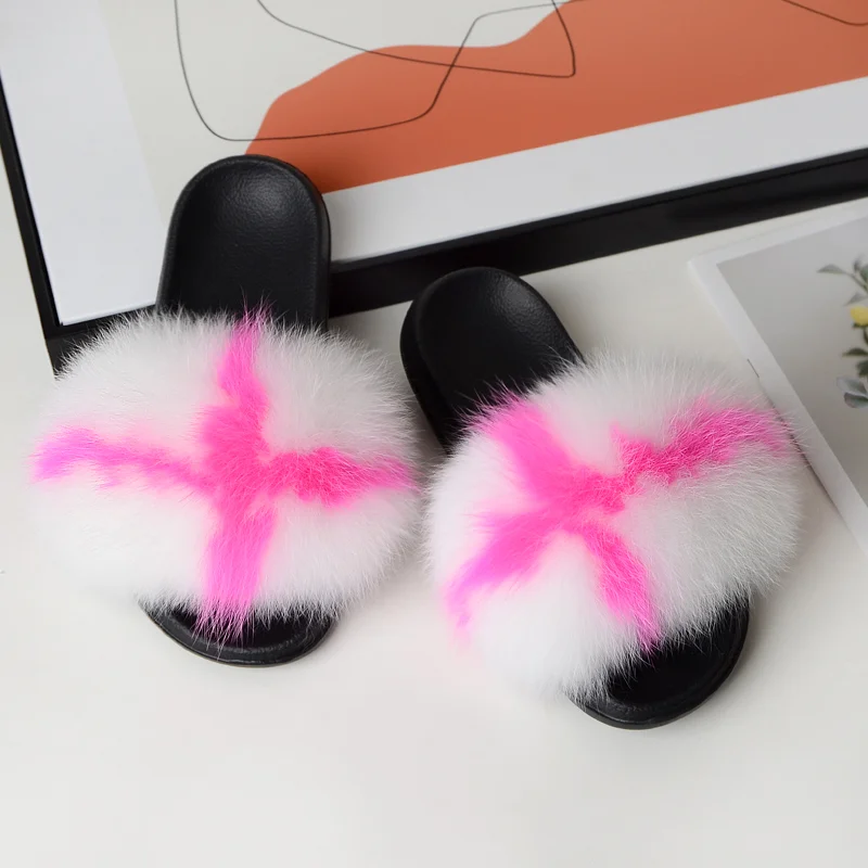 hot pink cross fur slippers women fur slides slippers fur slides, Customized color
hot pink cross fur slippers women fur slides slippers fur slides, Customized color
