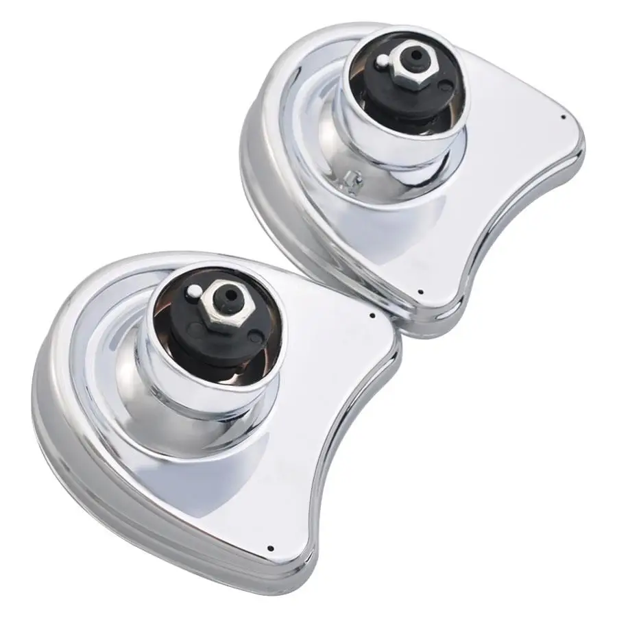 Chrome Black Inner Fairing Mount Side Rear Mirrors Fits for Harley Touring Street Glide CVO FLHXSE FLHX Anniversary FLHXS 14-19