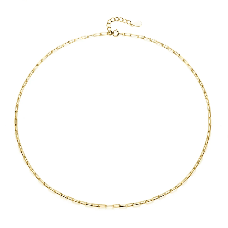 Wholesale Bohemian jewelry 925 sterling silver 18k gold vermeil large rectangle paperclip chain necklaces
Wholesale Bohemian jewelry 925 sterling silver 18k gold vermeil large rectangle paperclip chain necklaces