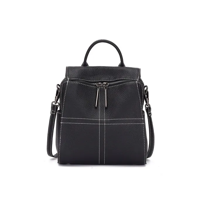 New Arrival Multifunction Women Backpack Genuine Leather Teenage Girls Students School Shoulder Bag, Black
New Arrival Multifunction Women Backpack Genuine Leather Teenage Girls Students School Shoulder Bag, Black