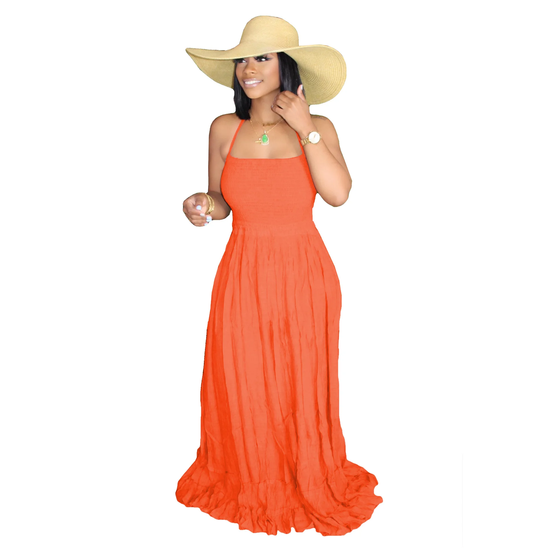 2021 backless long skirt elegant casual prom cocktail sexy women's cross-border exclusively for resort style
2021 backless long skirt elegant casual prom cocktail sexy women's cross-border exclusively for resort style