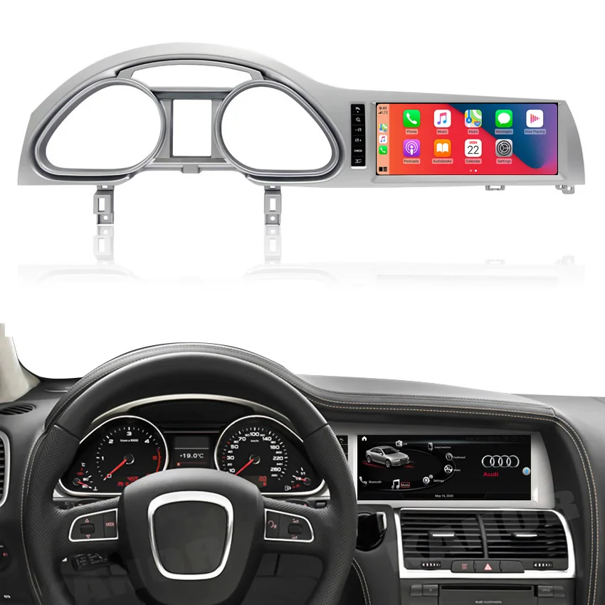 Original style android 11 SD662 10.25'' touch screen carplay audio head unit for Audi Q7 2006-2017 car stereo gps navigation
Original style android 11 SD662 10.25'' touch screen carplay audio head unit for Audi Q7 2006-2017 car stereo gps navigation