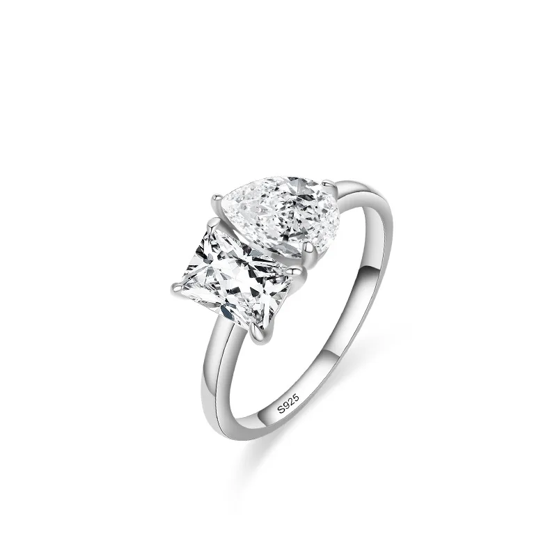 Trend Hotsale Rings for women 925 Sterling Silver Pear Shape CZ Jewelry Emerald Cut Zircon Diamond Finger Rings
Trend Hotsale Rings for women 925 Sterling Silver Pear Shape CZ Jewelry Emerald Cut Zircon Diamond Finger Rings