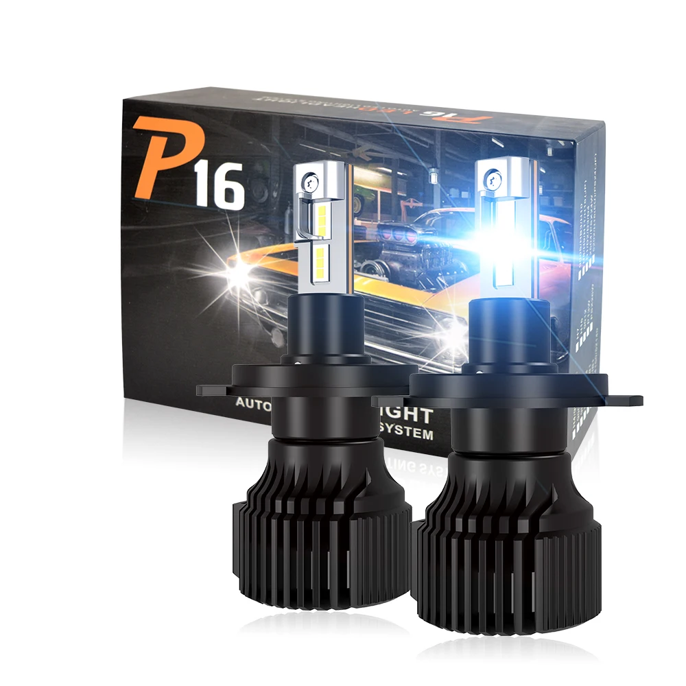 New P16 Car LED Headlight Super Bright Ultra Thin intelligent canbus free Driver Fan Front Lamps Bulb 100W 9600LM
New P16 Car LED Headlight Super Bright Ultra Thin intelligent canbus free Driver Fan Front Lamps Bulb 100W 9600LM