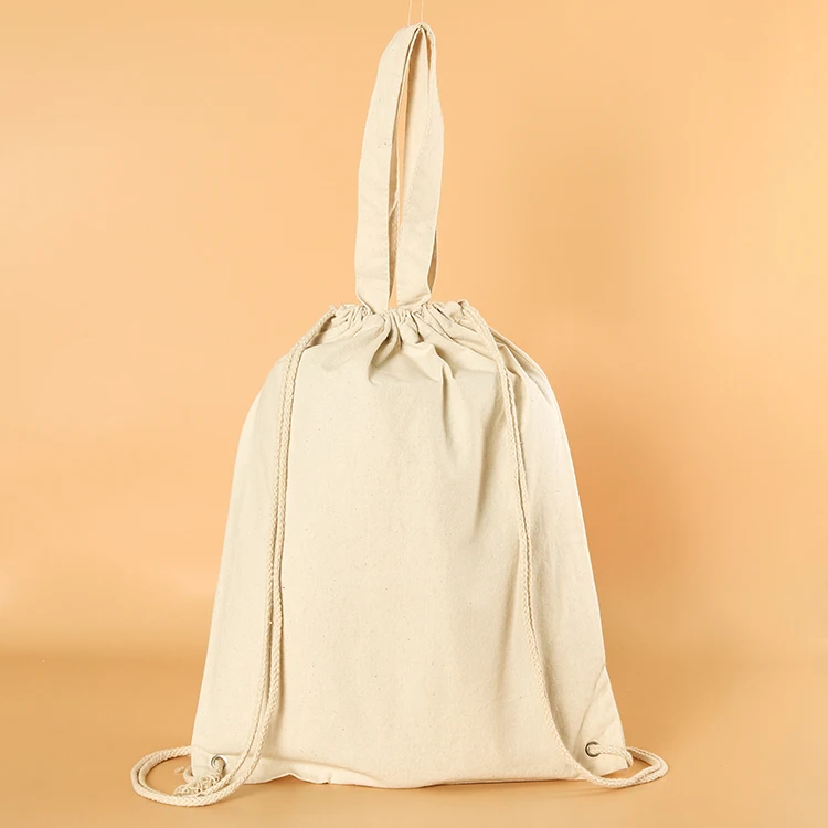 bags & cases  shopping bags   custom cotton canvas drawstring