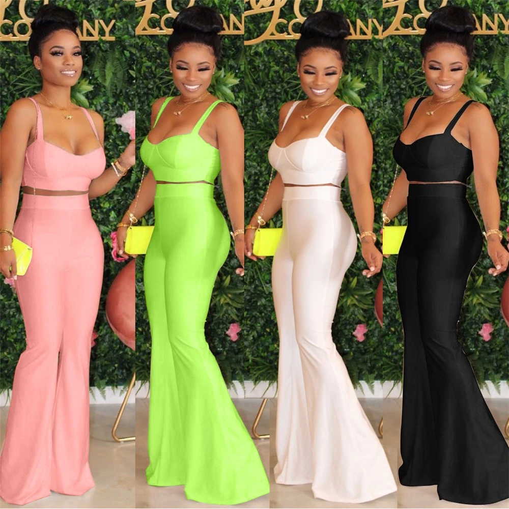 LD8670 European and American women's clothing Amazon hot sale fashion suspenders sexy top wide leg pants suit summer wear
LD8670 European and American women's clothing Amazon hot sale fashion suspenders sexy top wide leg pants suit summer wear