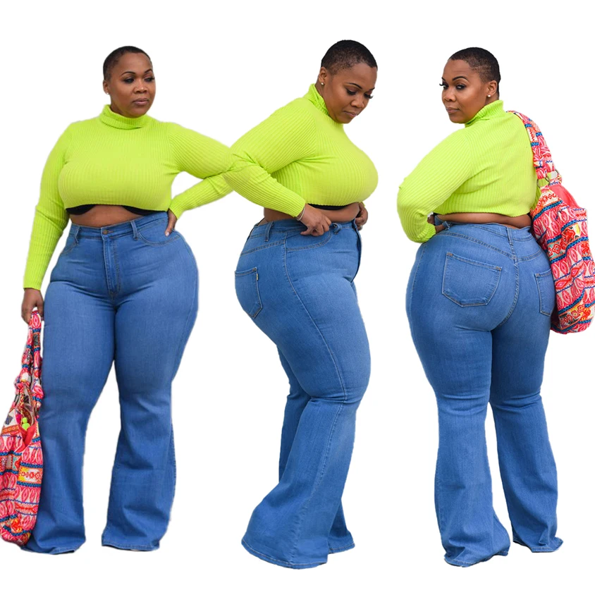 HSF2295 2021 Breathable Blue Stretch ladies denim jeans mujer plus size pants plus size women's jeans
HSF2295 2021 Breathable Blue Stretch ladies denim jeans mujer plus size pants plus size women's jeans