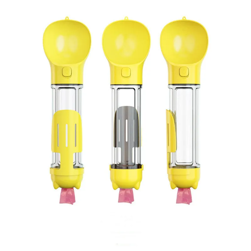 New Design pet water dispenser 4 in 1 portable travel dog water bottle custom dog water bottle, 4 colours
New Design pet water dispenser 4 in 1 portable travel dog water bottle custom dog water bottle, 4 colours