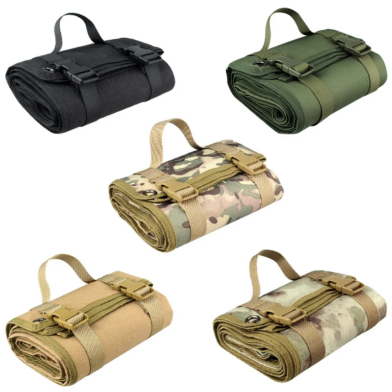 Outdoor Tactical Roll Up Shooting Mat Folded Military Training Shooters Pad for Hunting Range Sniper Camping
Outdoor Tactical Roll Up Shooting Mat Folded Military Training Shooters Pad for Hunting Range Sniper Camping