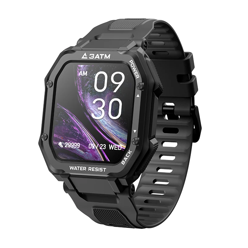 Outdoor 3ATM Deep 30M Waterproof Smartwatch C16 nRF52840 128M Memory Dynamic UI Sport Smart Watch, Black, green
Outdoor 3ATM Deep 30M Waterproof Smartwatch C16 nRF52840 128M Memory Dynamic UI Sport Smart Watch, Black, green