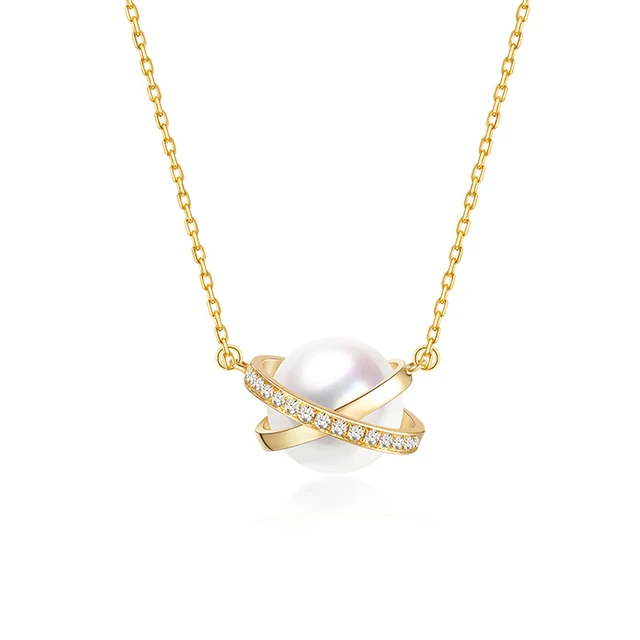 Women's Luxury 18K Gold Yellow Gold Criss Cross Natural Akoya Pearl Pendant Necklace Free Shipping
Women's Luxury 18K Gold Yellow Gold Criss Cross Natural Akoya Pearl Pendant Necklace Free Shipping