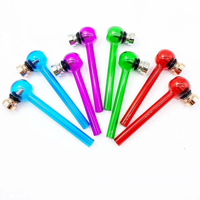 SHINY Herb Water pipes cigar premium smoke glass weed pipes smoking accessories, Mix colors
SHINY Herb Water pipes cigar premium smoke glass weed pipes smoking accessories, Mix colors